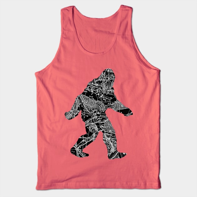 Celestial Sasquatch Tank Top by ACE5Handbook